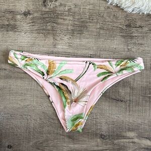 NWOT Mar de Lua tropical print bikini bottoms